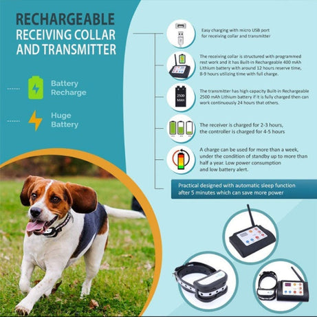 Invisible Guardian Fence - 2-in-1 Wireless Dog Trainer
