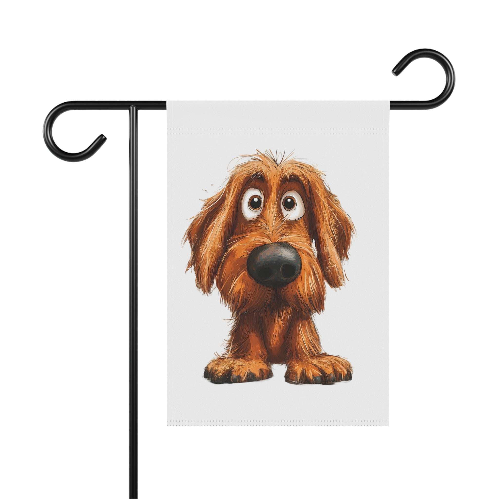 Playful Dog Garden Banner | Cute Pet Decor for Home & Garden