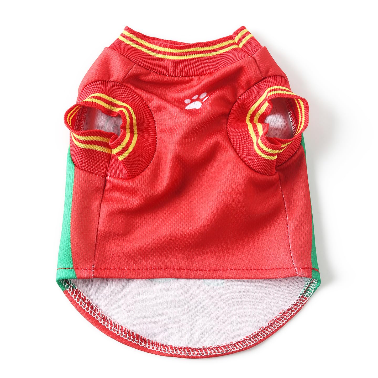 Soccer Pet Dog Jersey - Summer Cooling Mesh Fabric