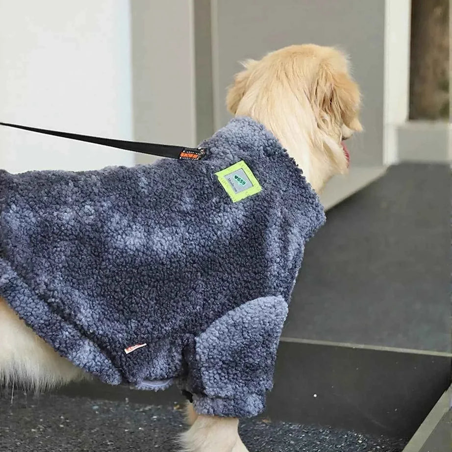 Warm Fleece Pet Sweater - Large Breed Outerwear
