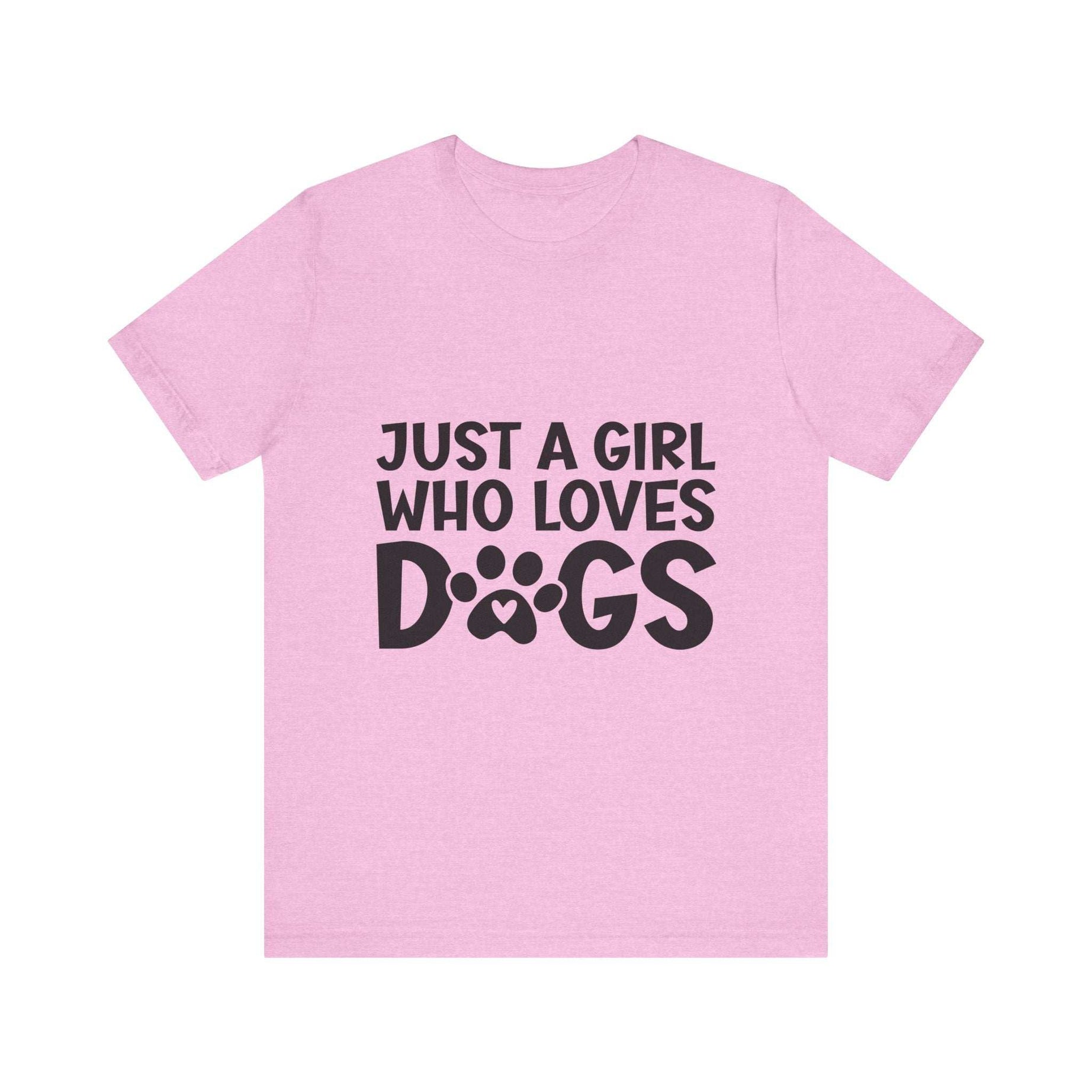 Dog Lover Unisex Tee - Just a Girl Who Loves Dogs