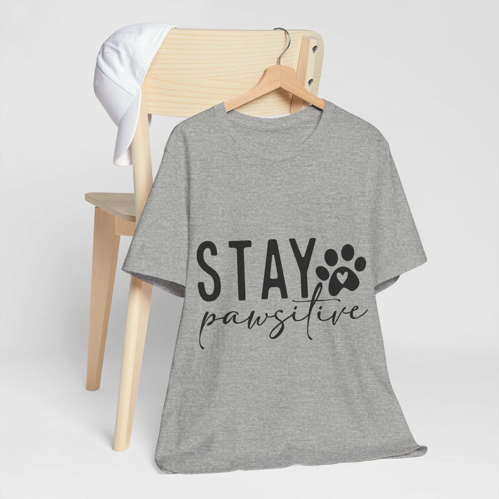 Stay Pawsitive Unisex Tee