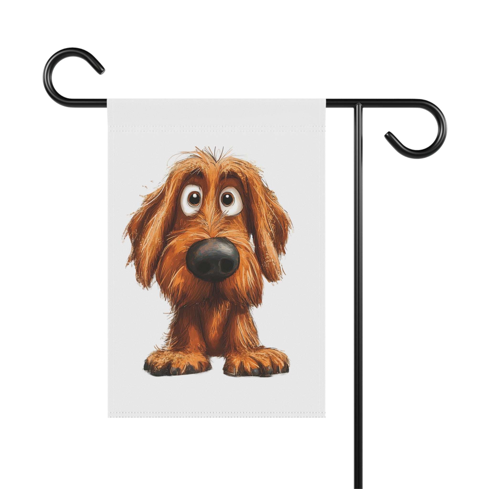 Playful Dog Garden Banner | Cute Pet Decor for Home & Garden