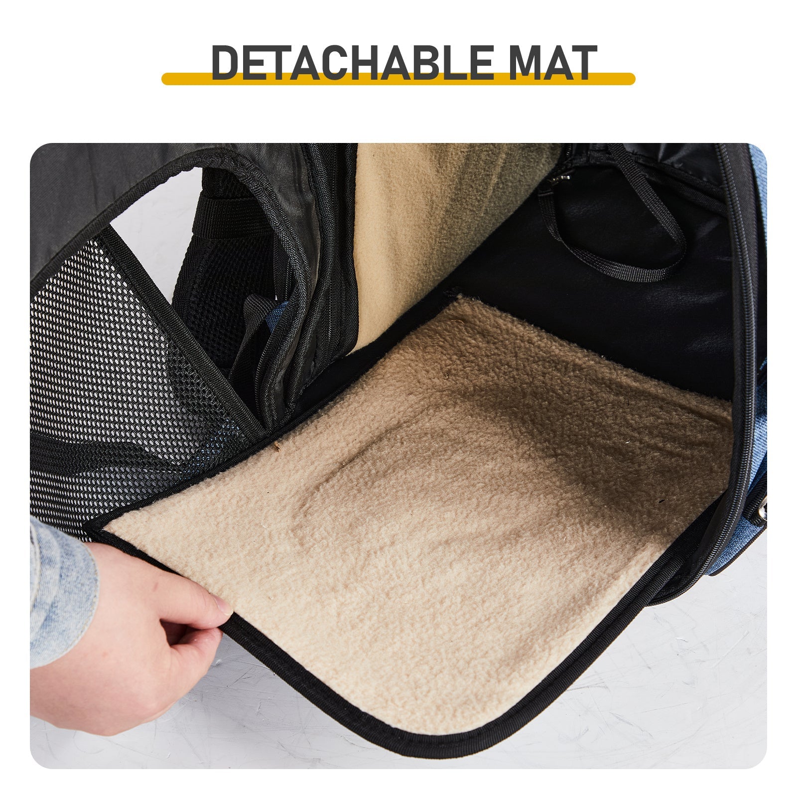 Adventure Pack Carrier - Expandable Backpack for Cats & Dogs