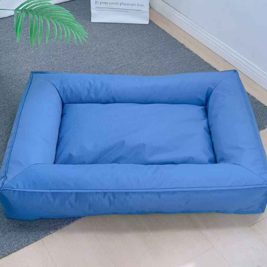 Orthopedic Support Dog Bed - Full Surround Bolster Ground Mat