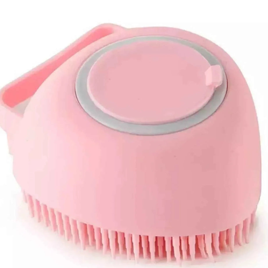 Pet Bath Brush - Cute Cartoon Silicone