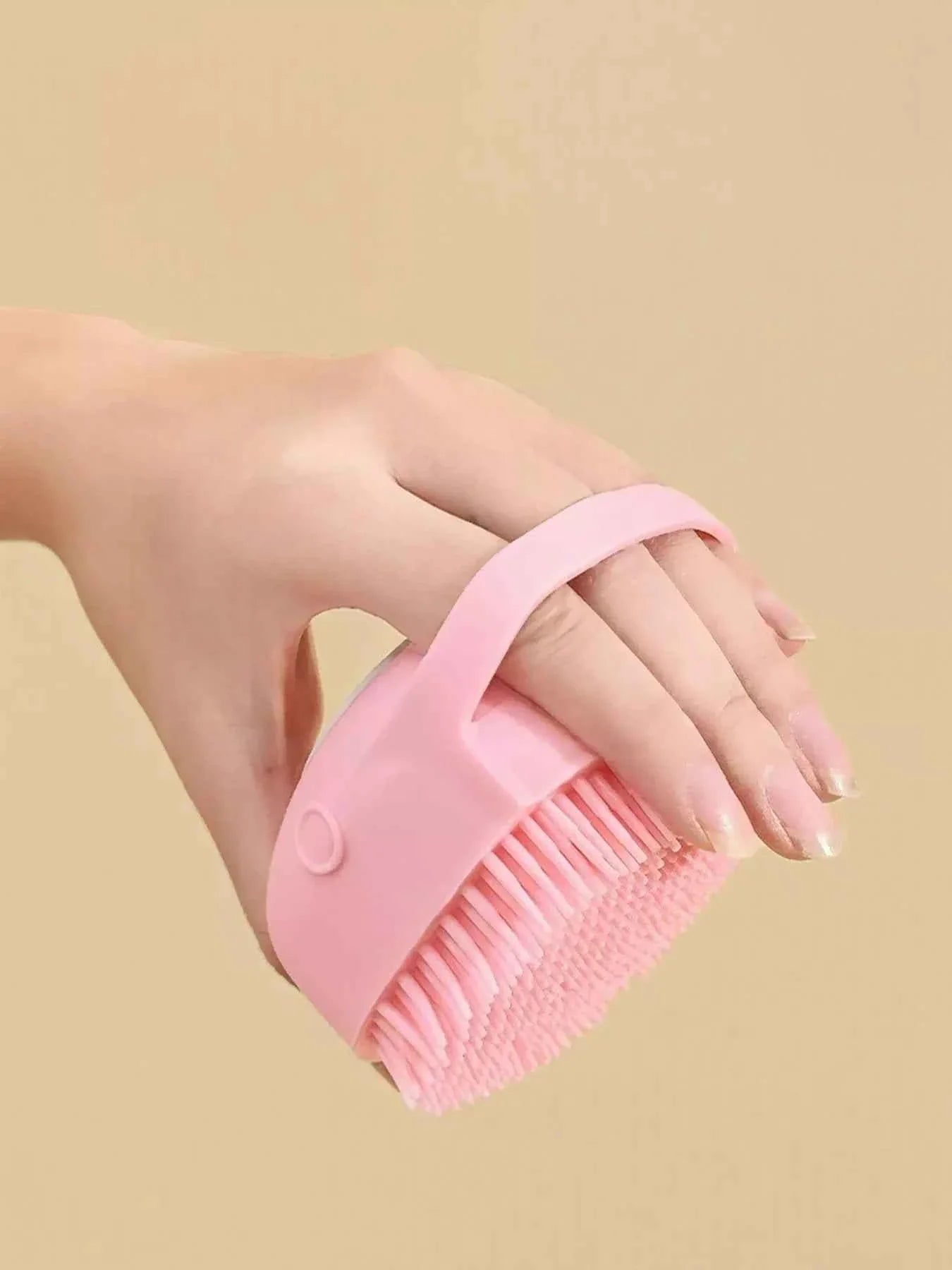 Pet Bath Brush - Cute Cartoon Silicone