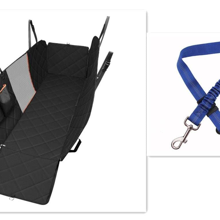 Back Seat Dog Car Cover Pet Hammock Safety Protector Mat