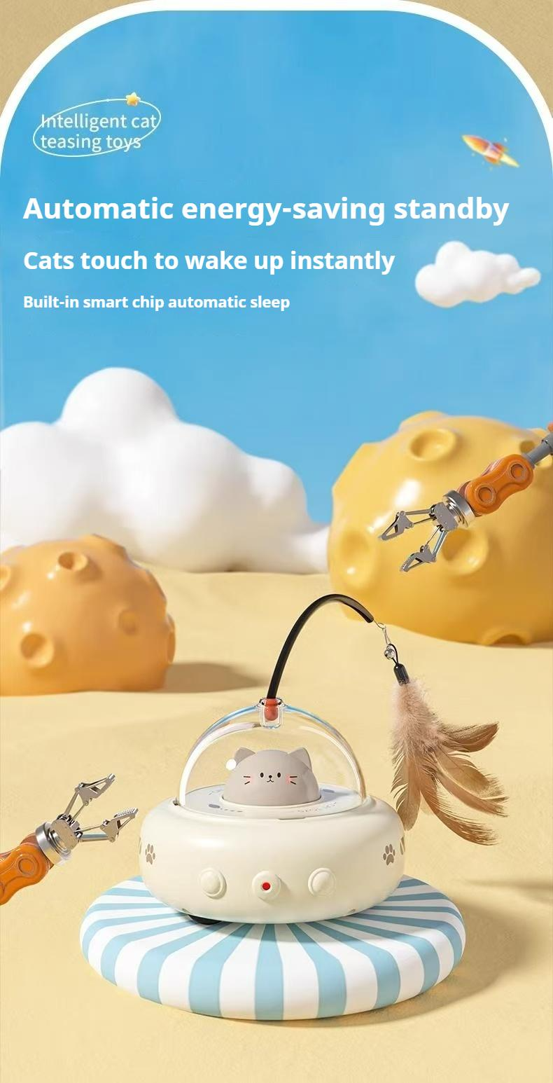 Laser Chase Car - Smart Electric Cat Toy with Auto Pointer