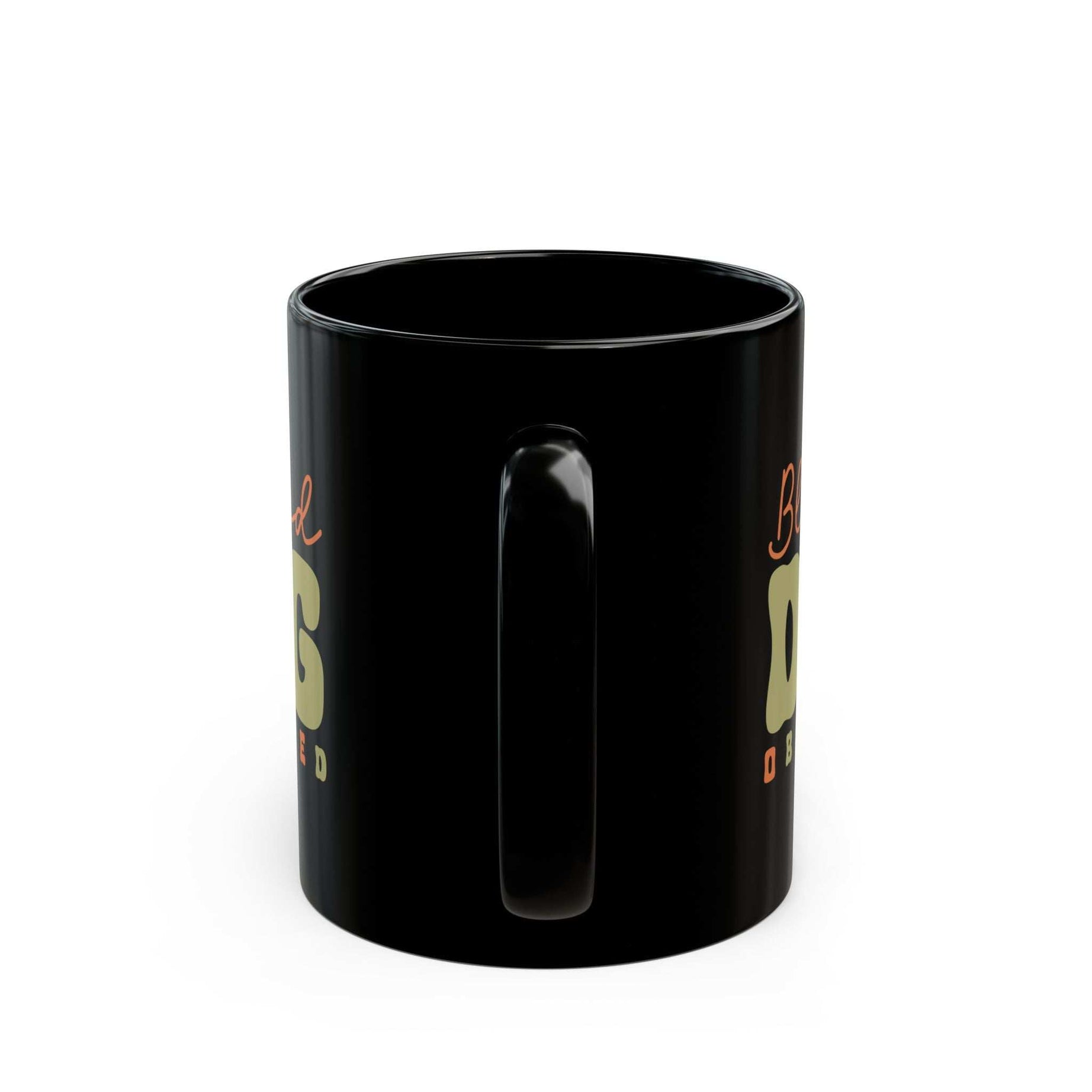 Blessed Dog Obsessed Black Mug - Perfect Gift for Dog Lovers