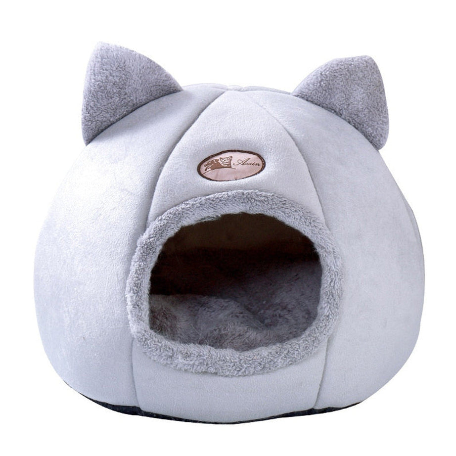 Winter Cat Nest - Large Enclosed Warm Sofa Bed for Cold Weather