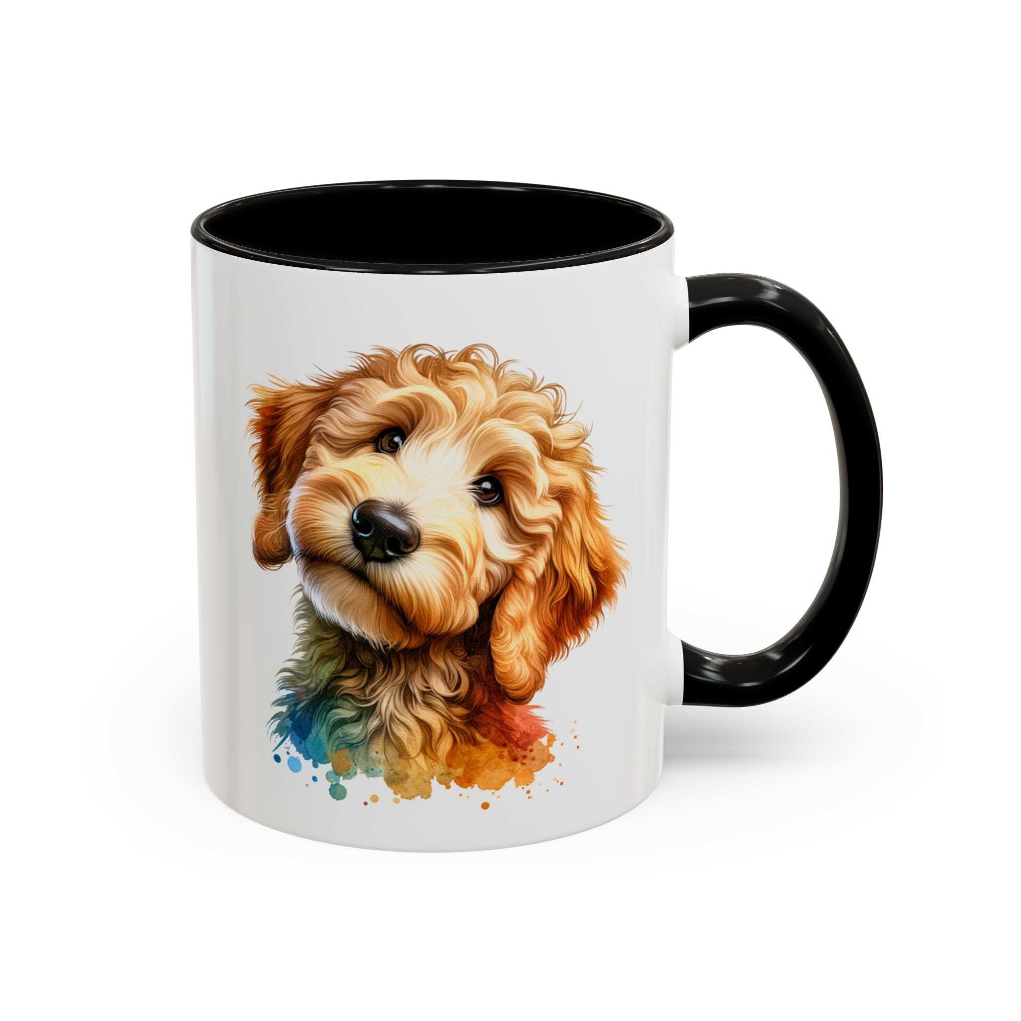 Cute Dog-Themed Accent Coffee Mug - Perfect for Animal Lovers