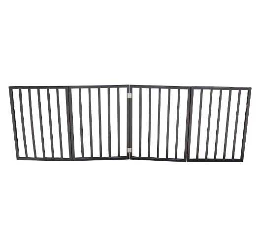 Pet Gate Dog Gate For Doorways - Foldable Safety Barrier
