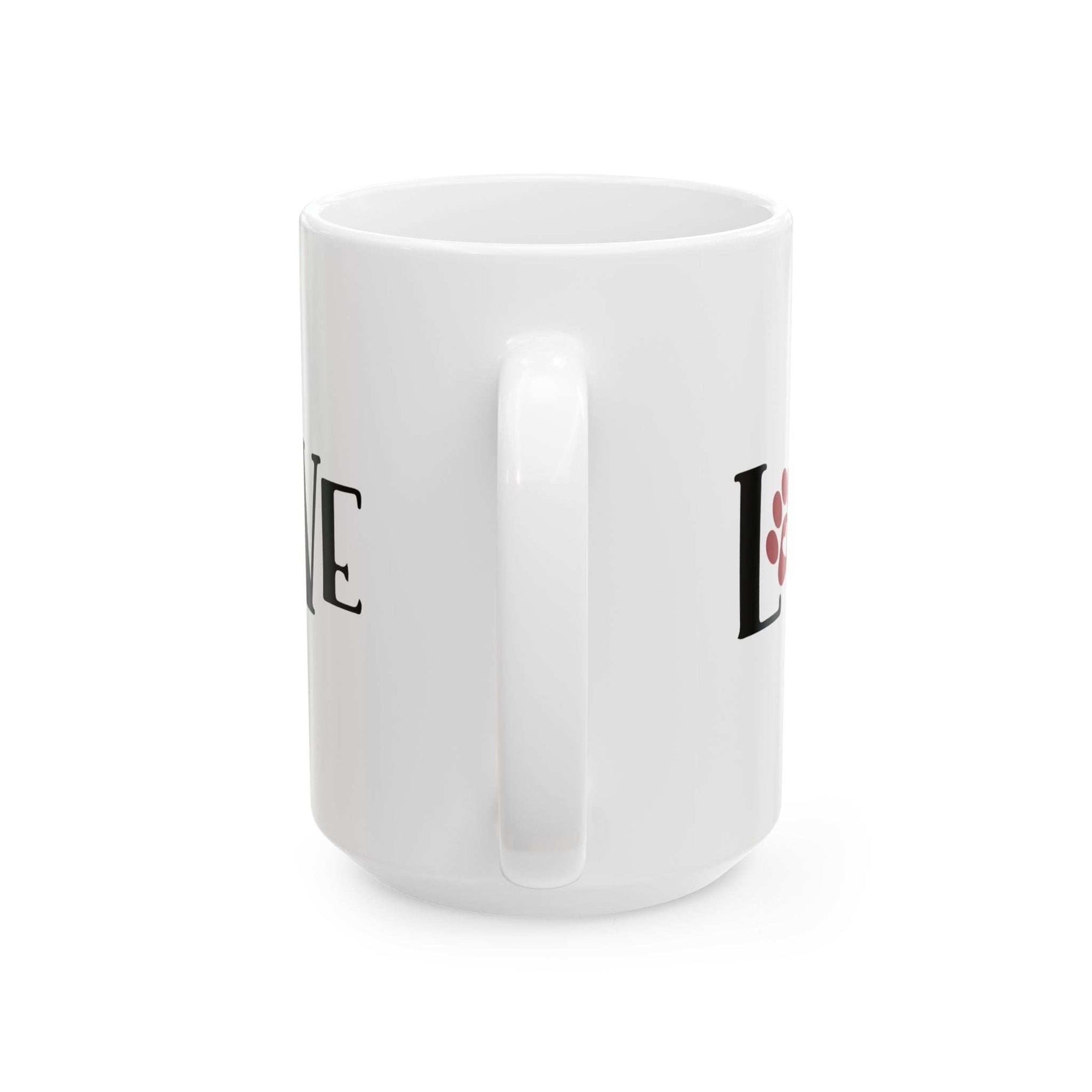 Love Ceramic Mug - 11oz & 15oz - Perfect Gift for All Dog Lovers