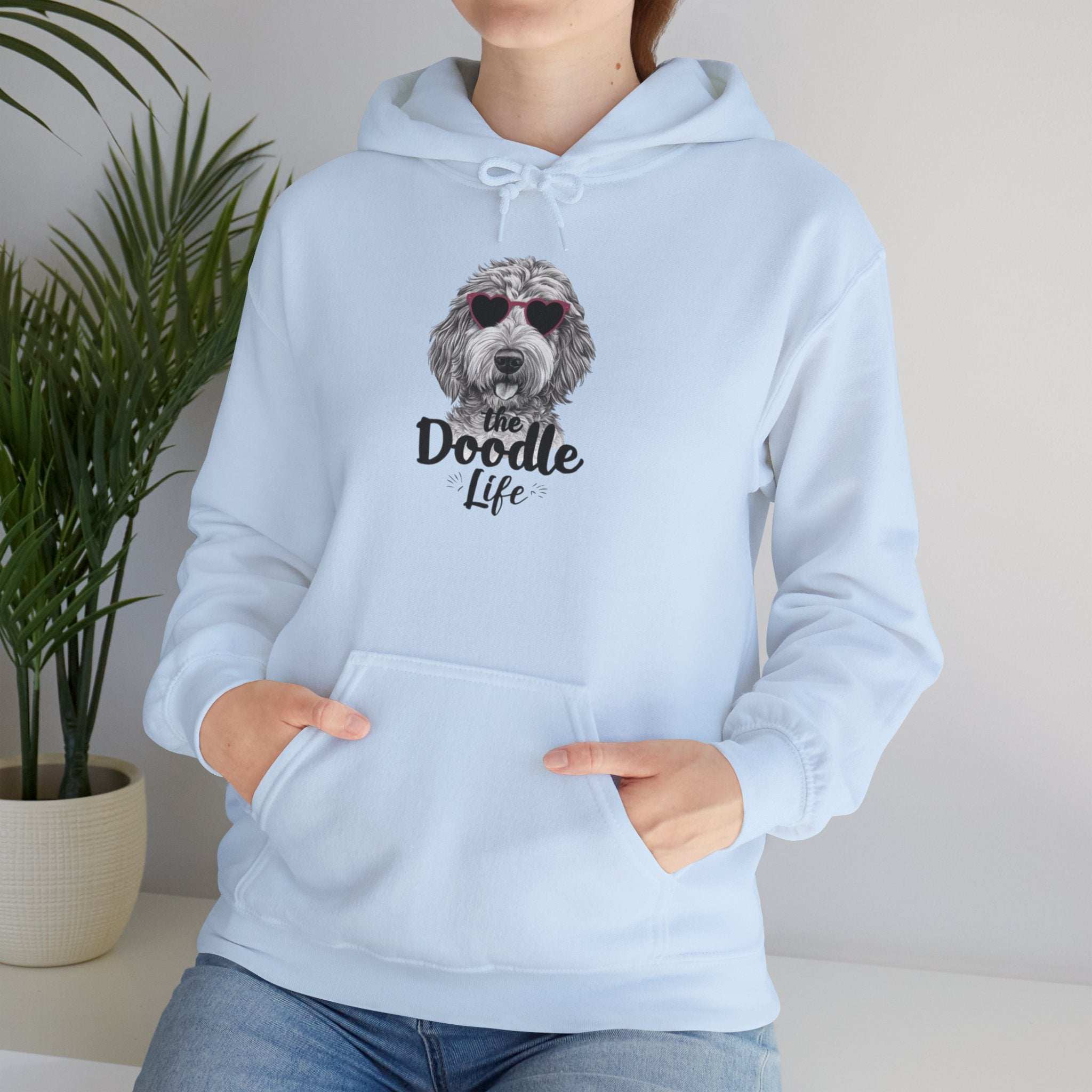 Doodle Dog Unisex Sweatshirt - Cozy Pet Lover Hoodie