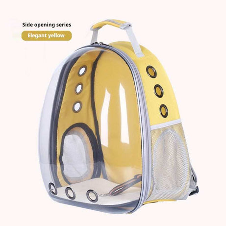 Fashionable Transparent Panoramic Outdoor Four Seasons Universal Pet Backpack