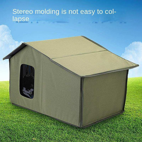 Waterproof Outdoor Pet House - All Weather