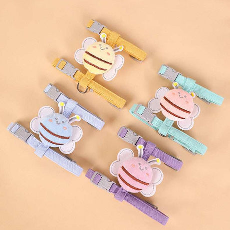 Fun "Cute Bee" Small Pet Harness & Matching Lead