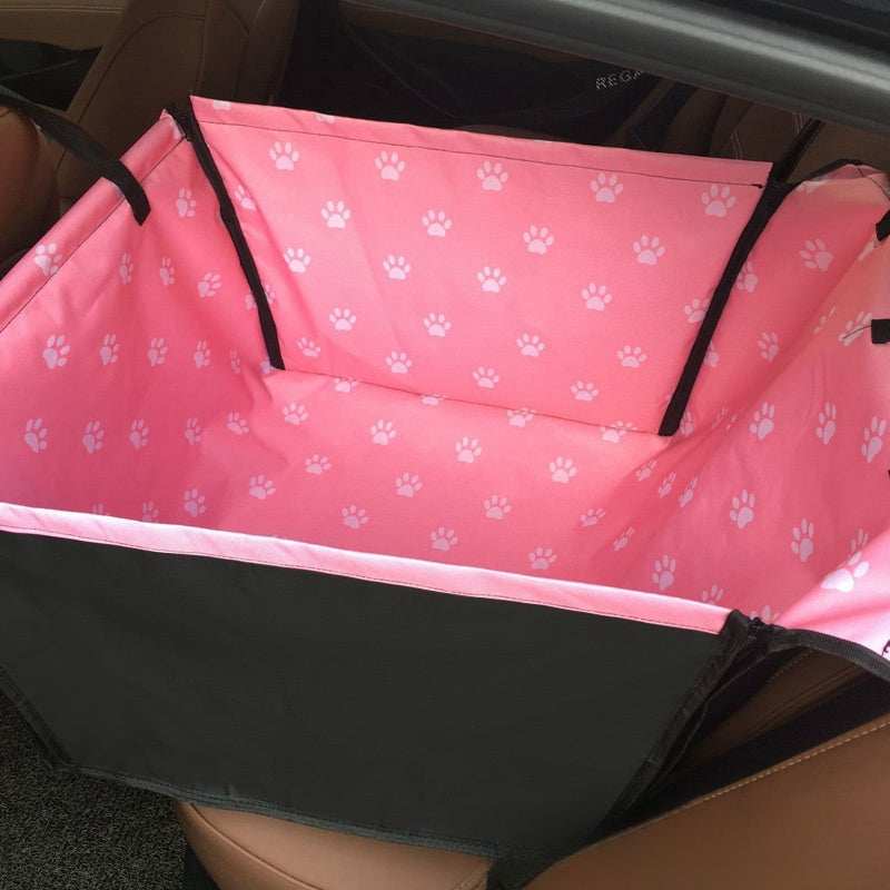 Waterproof Pet Rear Printed Double Layer Car Protection Mat