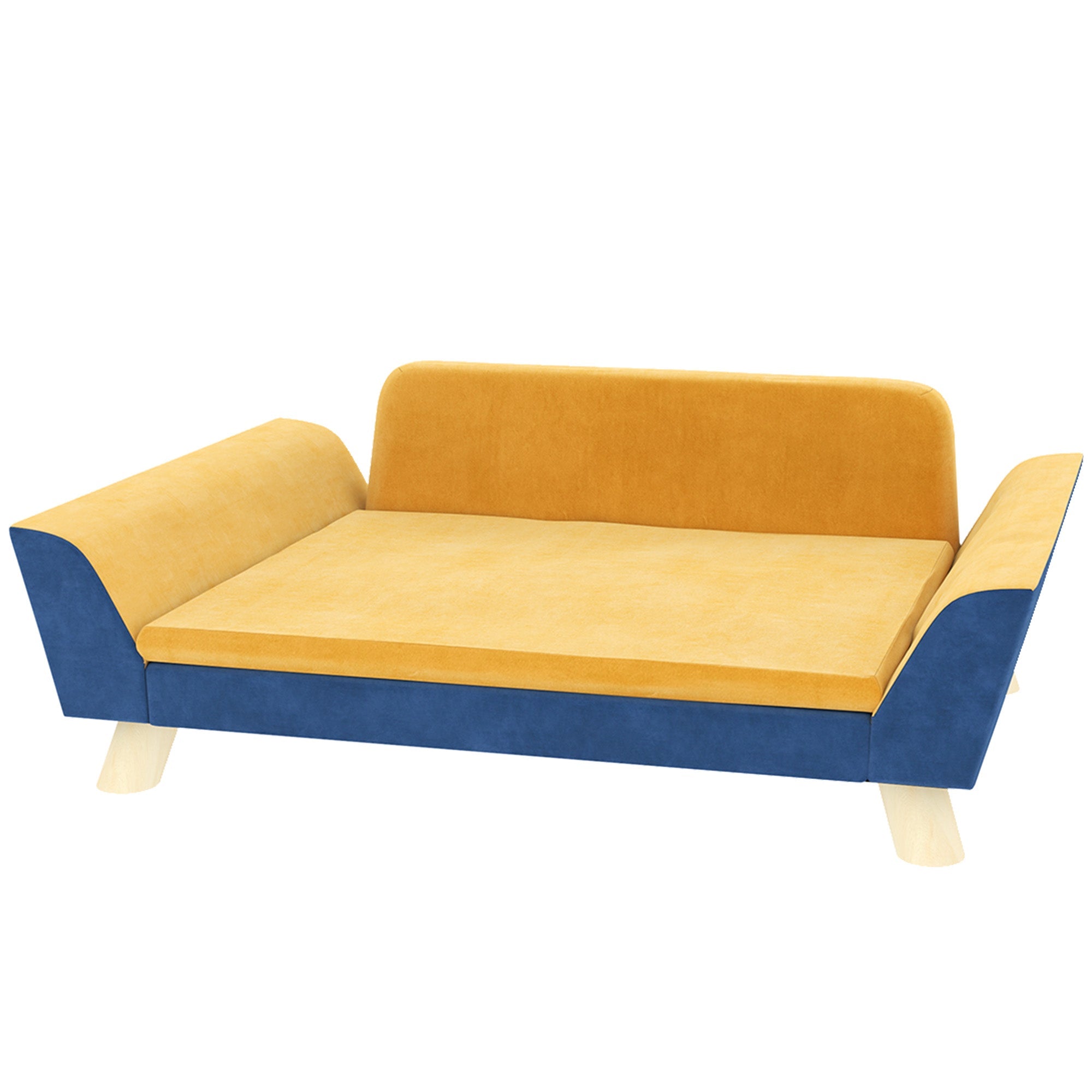 Dog Sofa Bed for Small Dogs - Washable & Elevated Couch