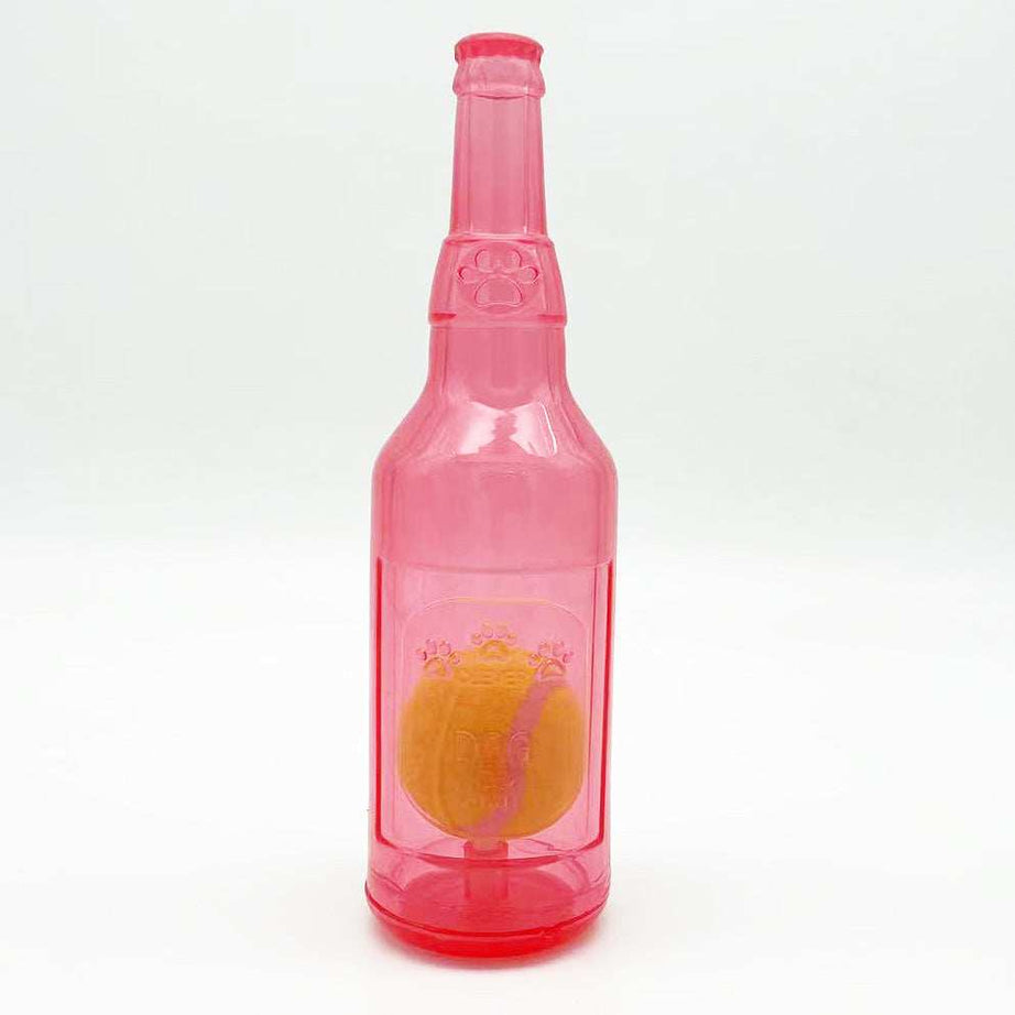 Water Bottle Squeaky Indestructible Dog Toys For Aggressive Chewers