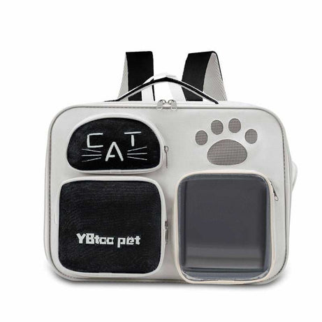 Pet Messenger Bag Carrier - Portable Shoulder Bag for Cats Dogs