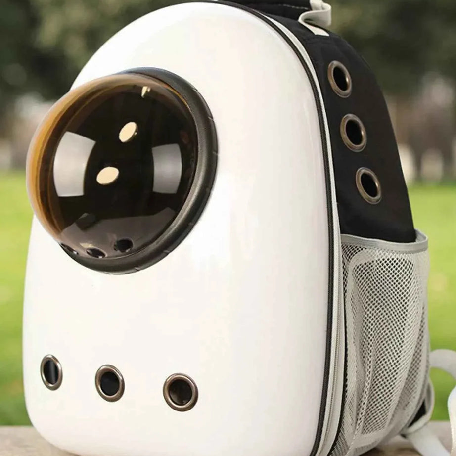 Pet Carrier Backpack - Space Capsule Transparent Bubble