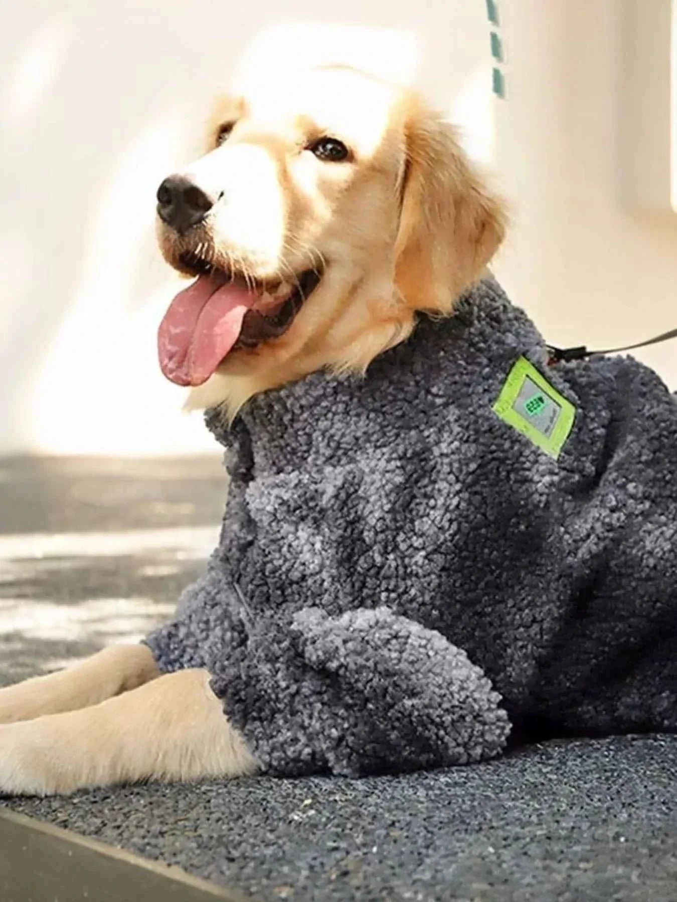 Warm Fleece Pet Sweater - Large Breed Outerwear