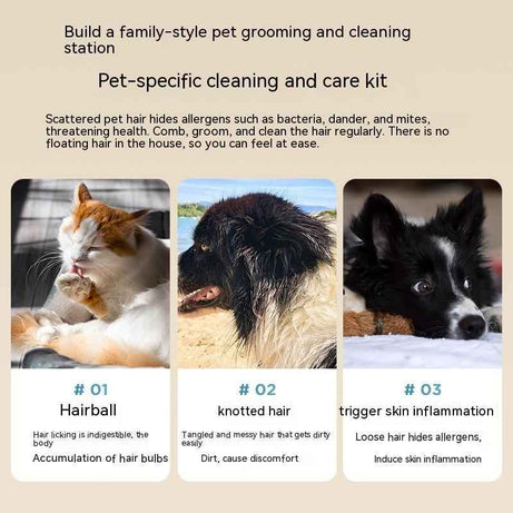 Pet Grooming Vacuum for Shedding Season - 6 Professional Tools