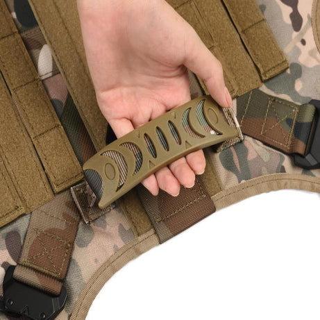K9 Tactical Vest Set - 6-Piece Dog Training Battle Gear