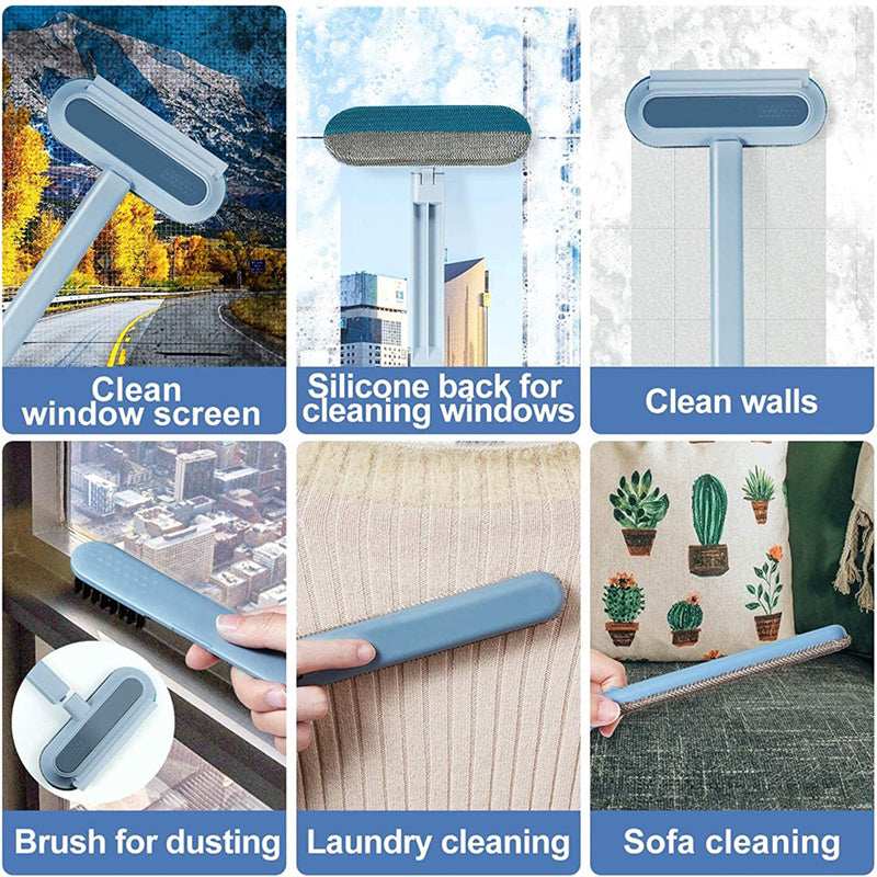 4-in-1 Pet Hair Removal Brush - Multi-Surface Cleaner