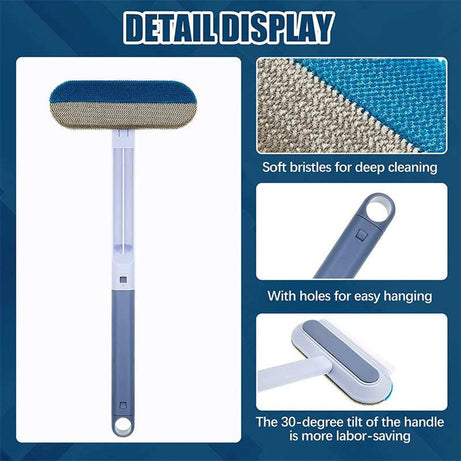 4-in-1 Pet Hair Removal Brush - Multi-Surface Cleaner