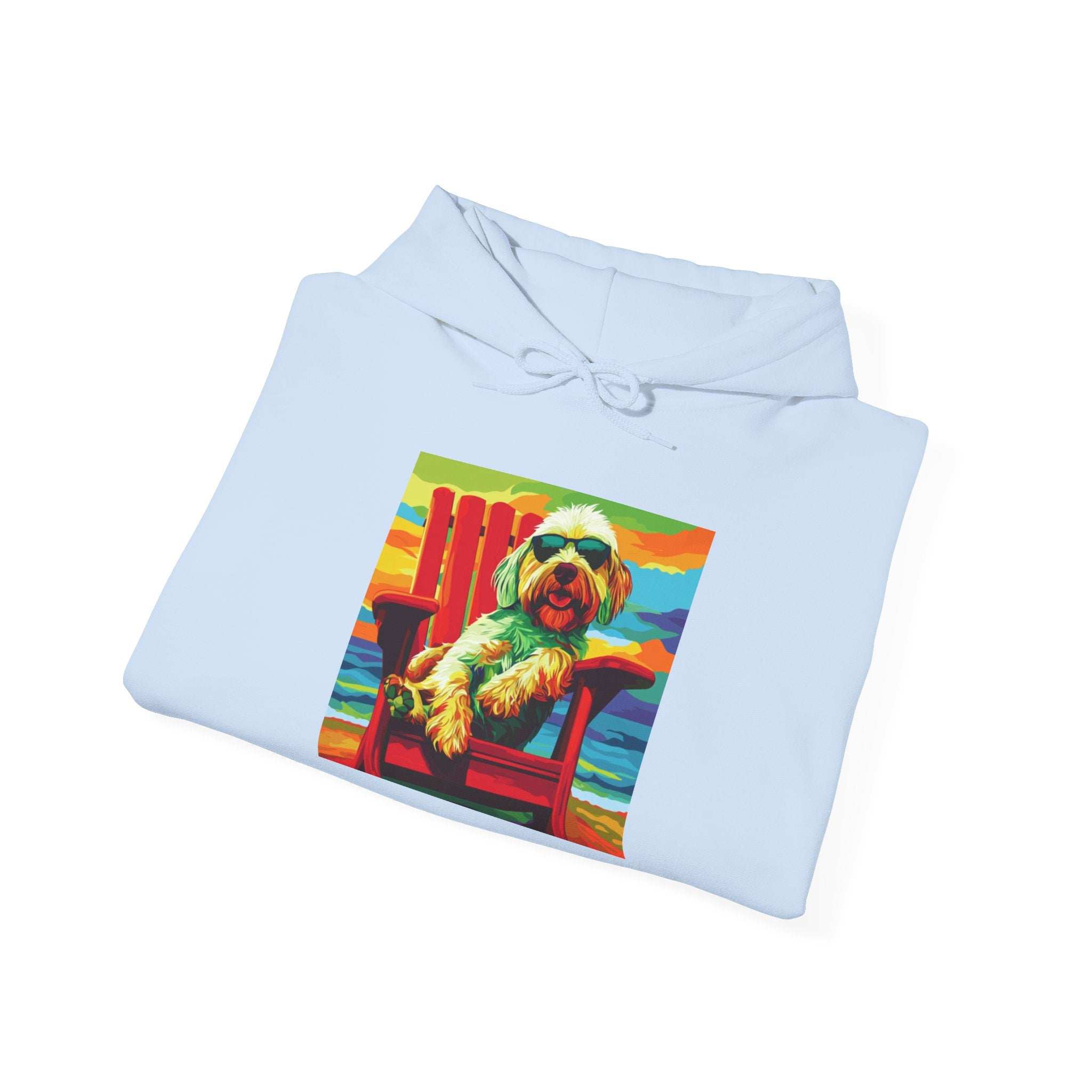 Colorful Goldendoodle Hoodie - Dog Lover Sweatshirt