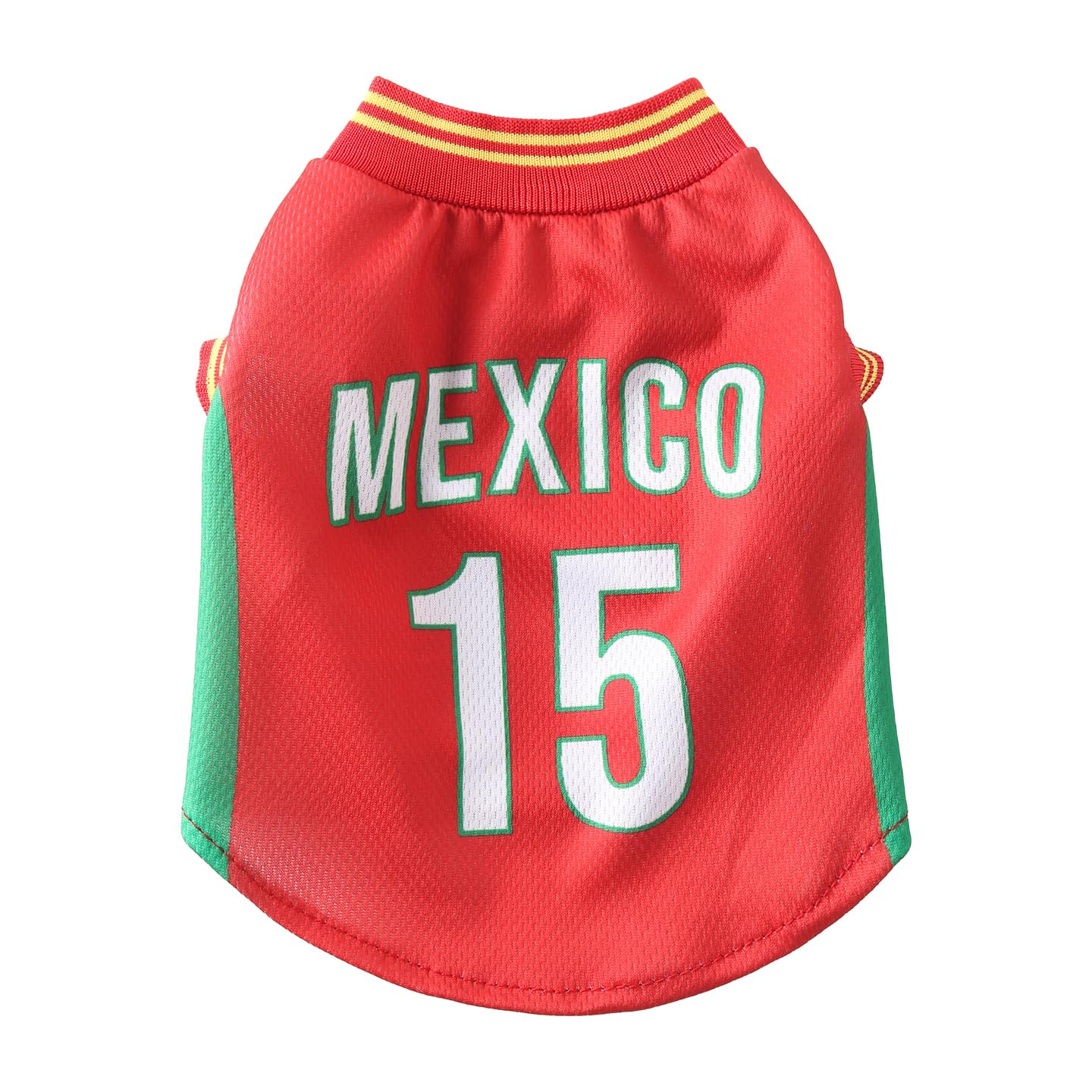 Soccer Pet Dog Jersey - Summer Cooling Mesh Fabric