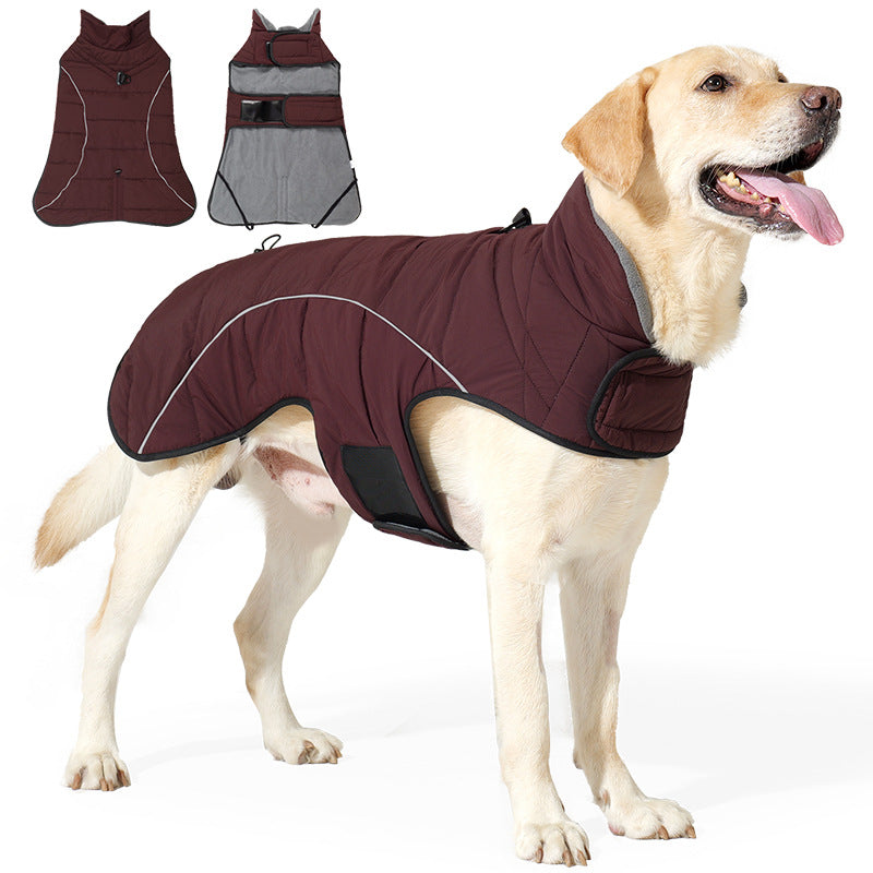 Winter Dog Jacket - Thickened Double-Layer Insulated Vest