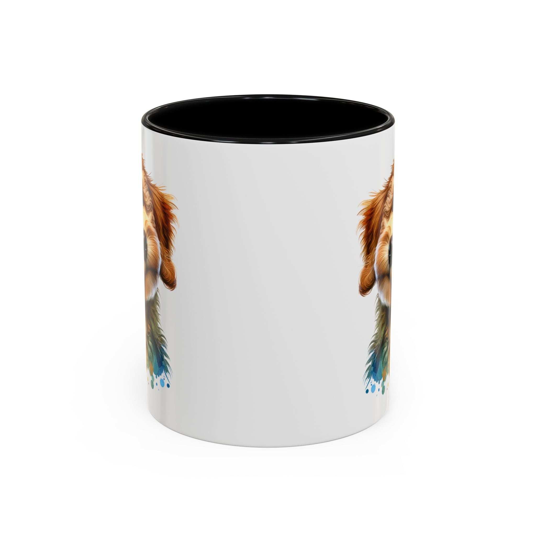 Cute Dog-Themed Accent Coffee Mug - Perfect for Animal Lovers