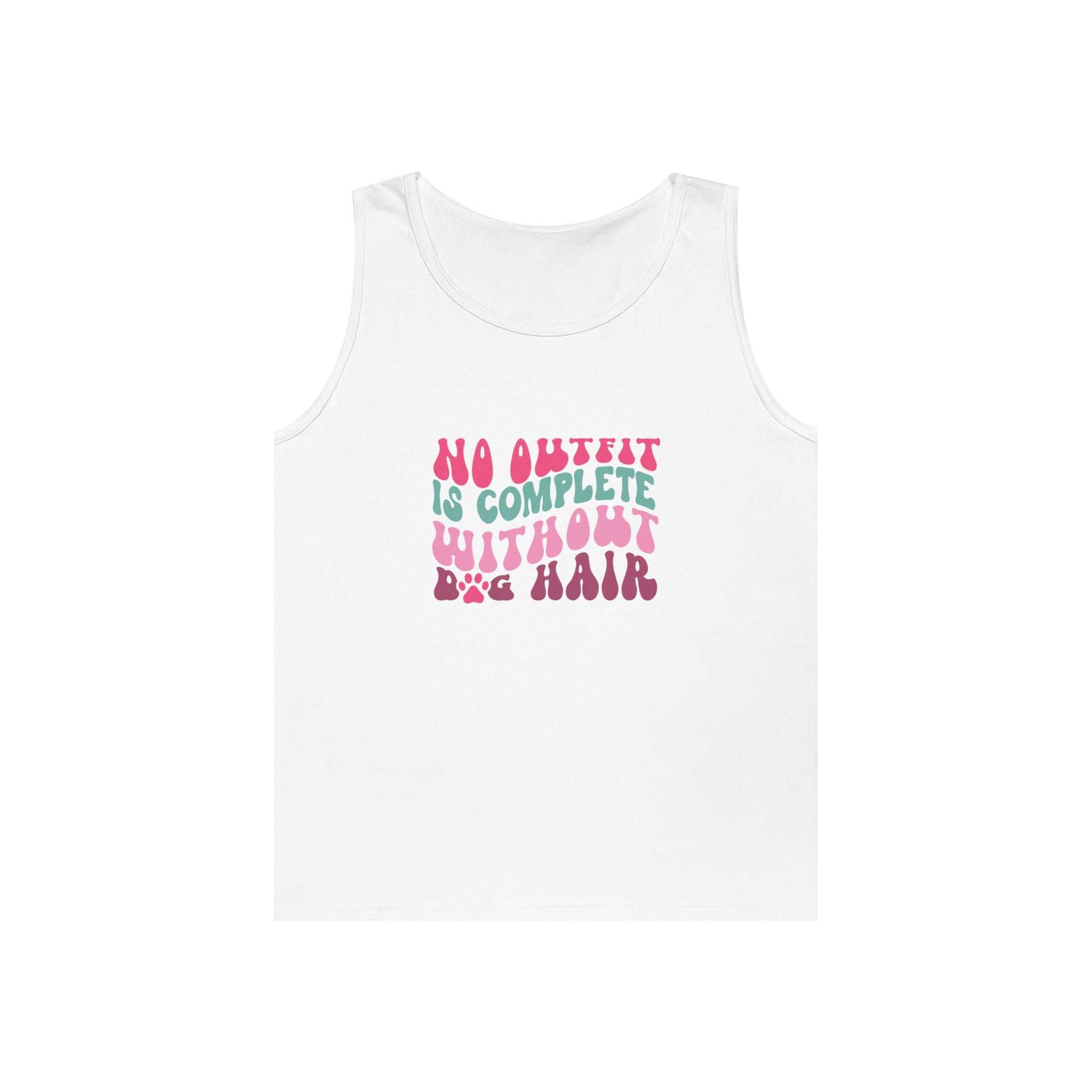 Playful Unisex Heavy Cotton Tank Top - Perfect for Casual Days