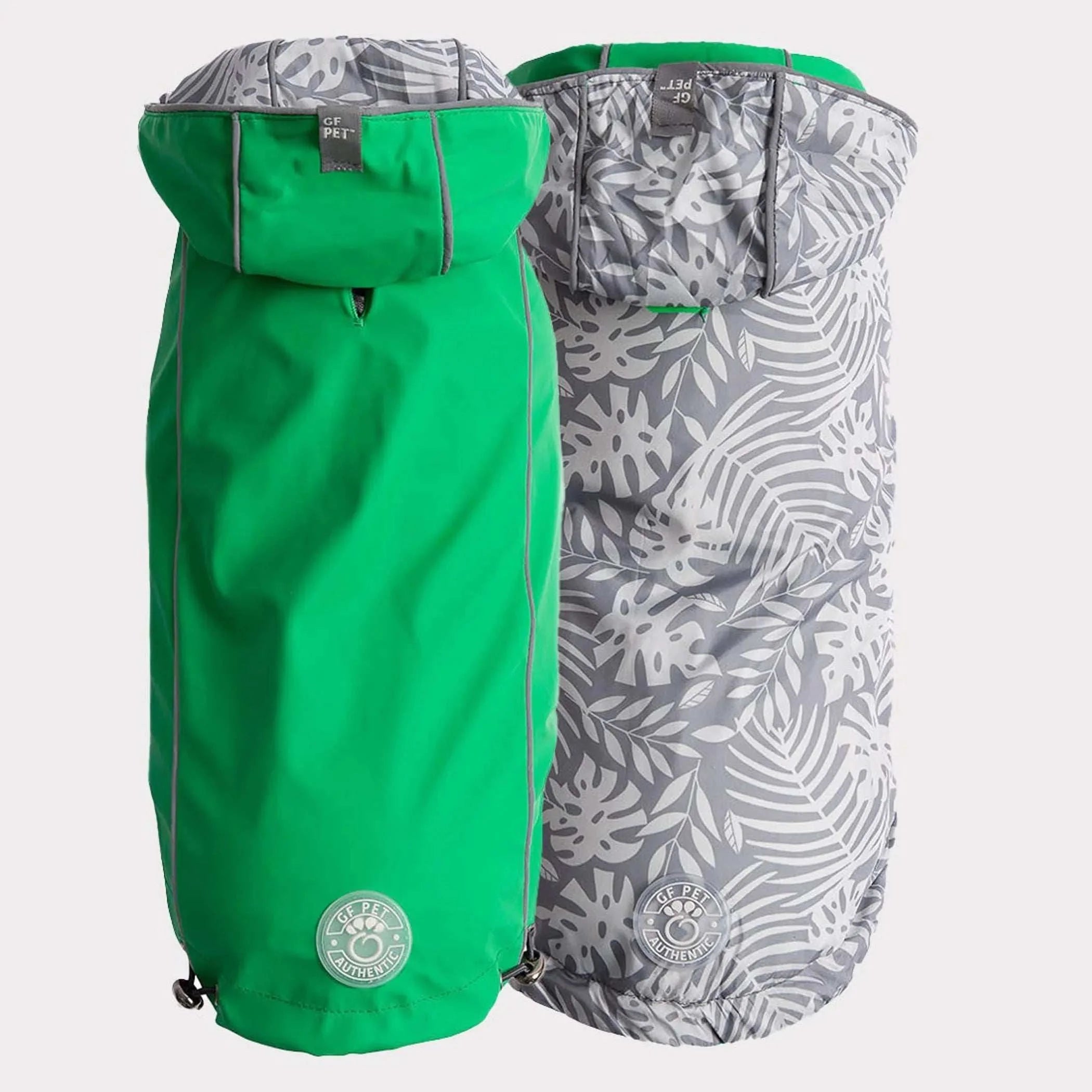 GF Pet Reversible ElastoFit Dog or Puppy Raincoat