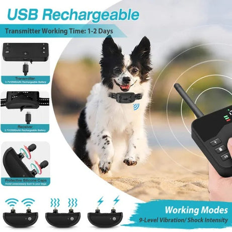 Boundary Guardian - 2-in-1 Wireless Dog Fence System