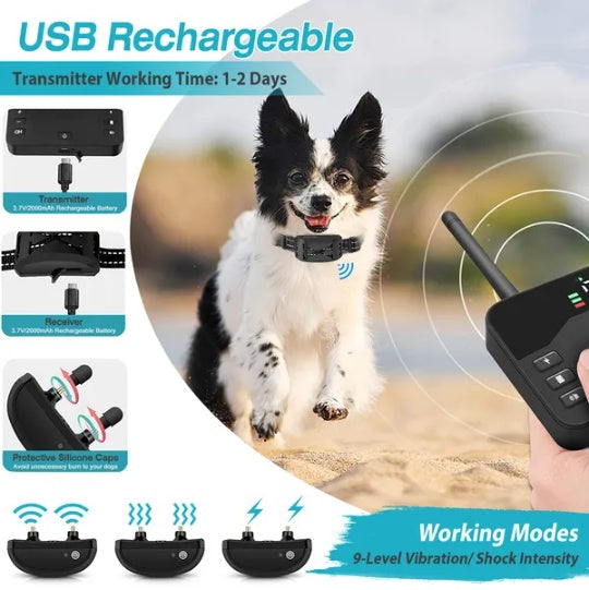 Boundary Guardian - 2-in-1 Wireless Dog Fence System