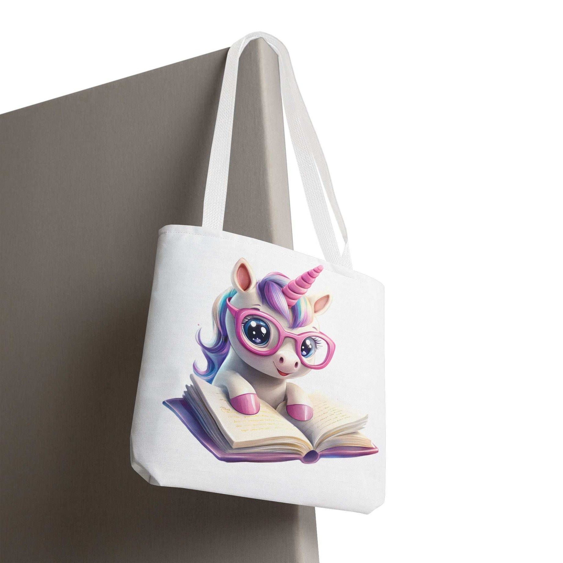 Cute Unicorn Reading Tote Bag - Perfect for Book Lovers