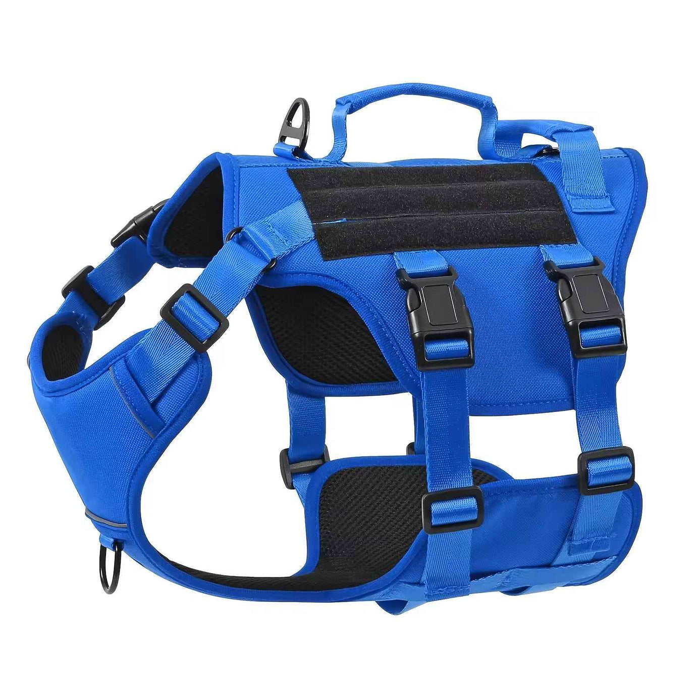 Tactical Dog Harness No-Pull - Reflective Dual Handle Vest