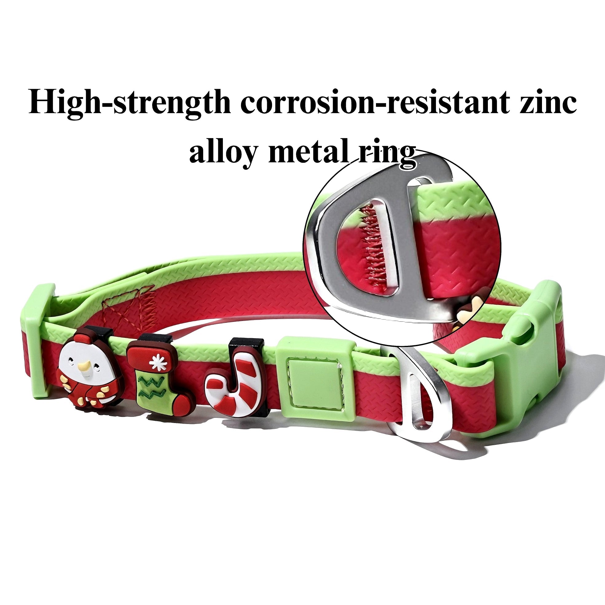DIY Pet Leash Set - Dual-Color Embossed with 12 Accessories