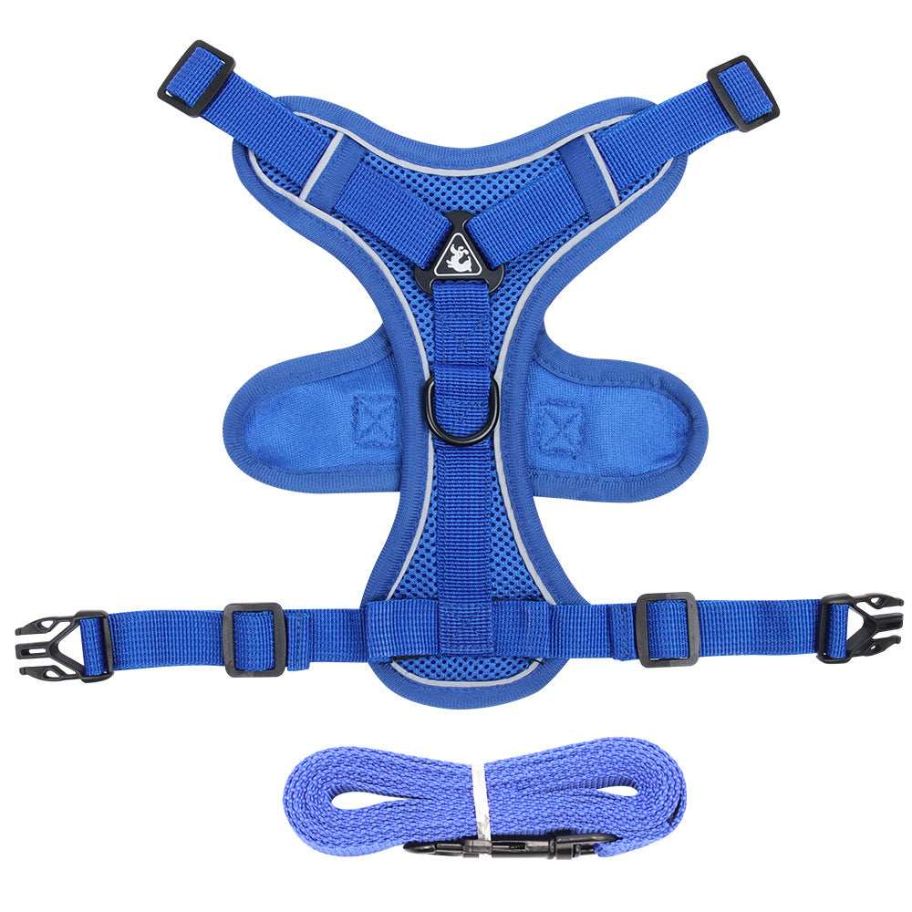 Fully Adjustable Cat Vest Pet Harness with Matching Leash