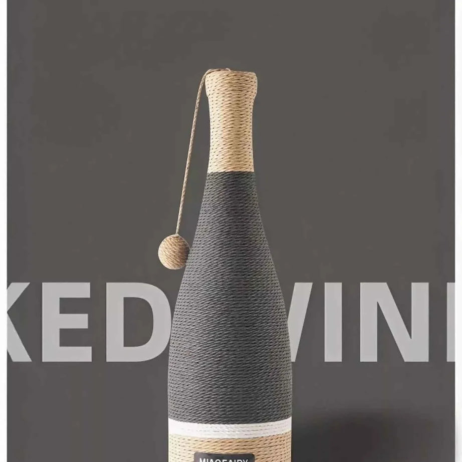 Cat Scratching Posts - Champagne Bottle Style