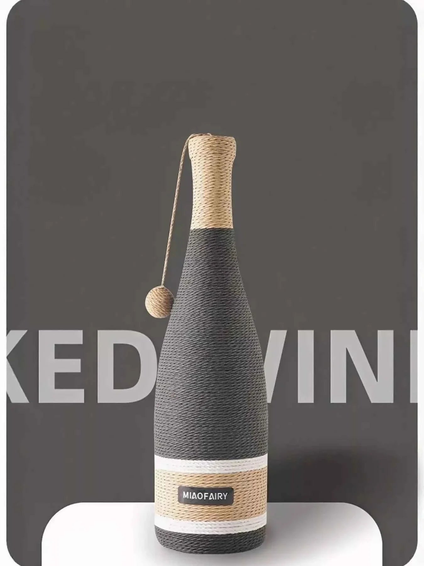Cat Scratching Posts - Champagne Bottle Style