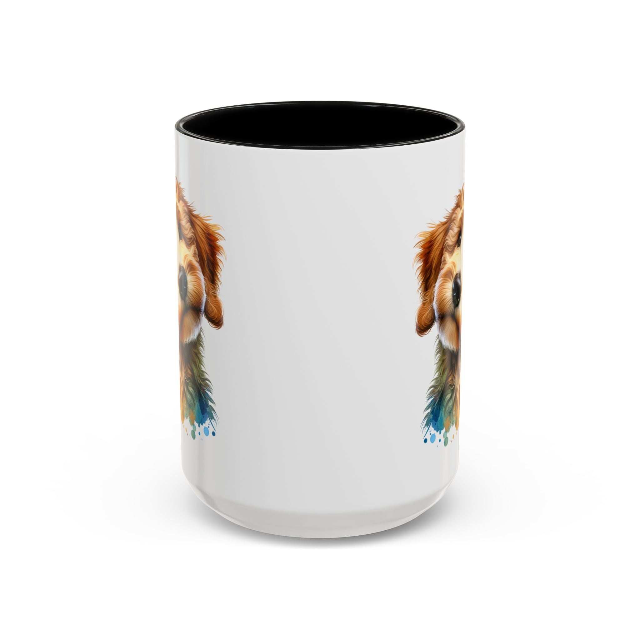 Cute Dog-Themed Accent Coffee Mug - Perfect for Animal Lovers