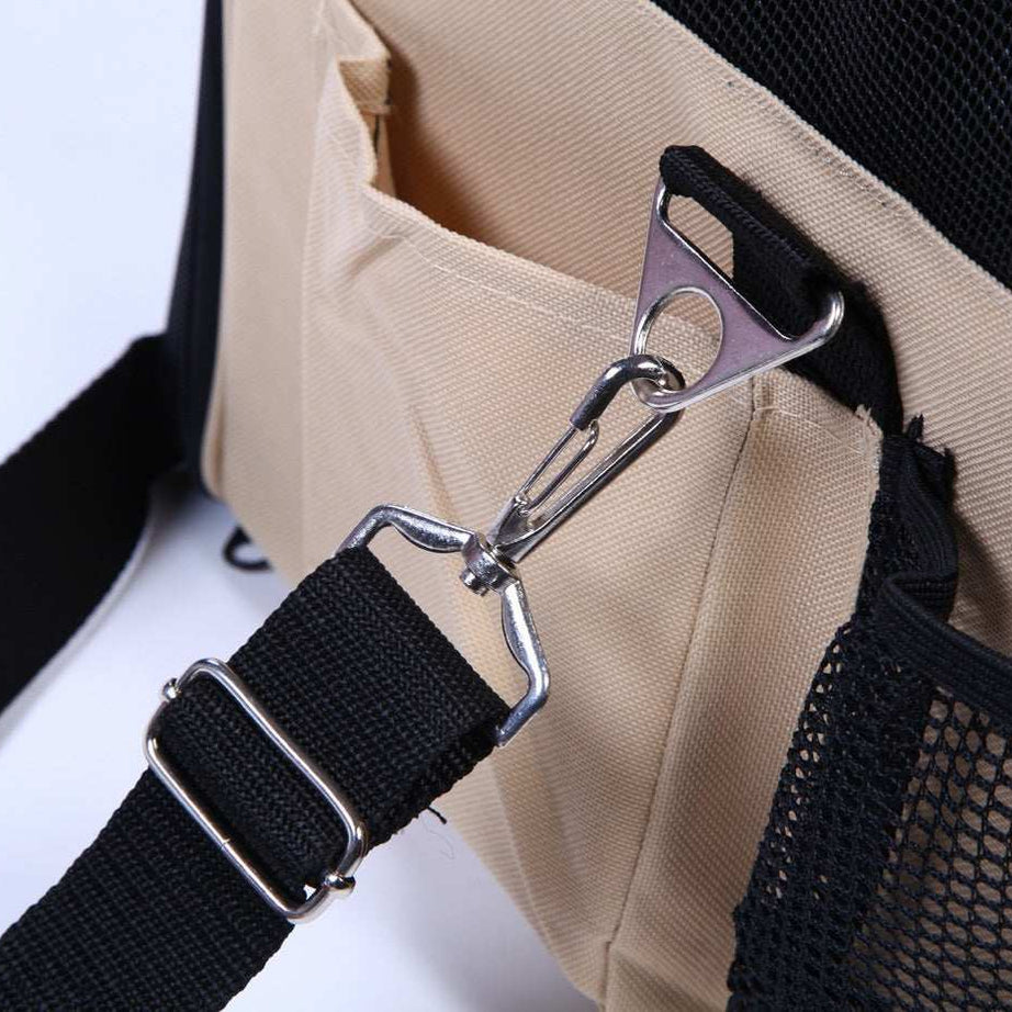 Portable Car Crossbody Pet Travel Bag  - Fits Dogs And Cats