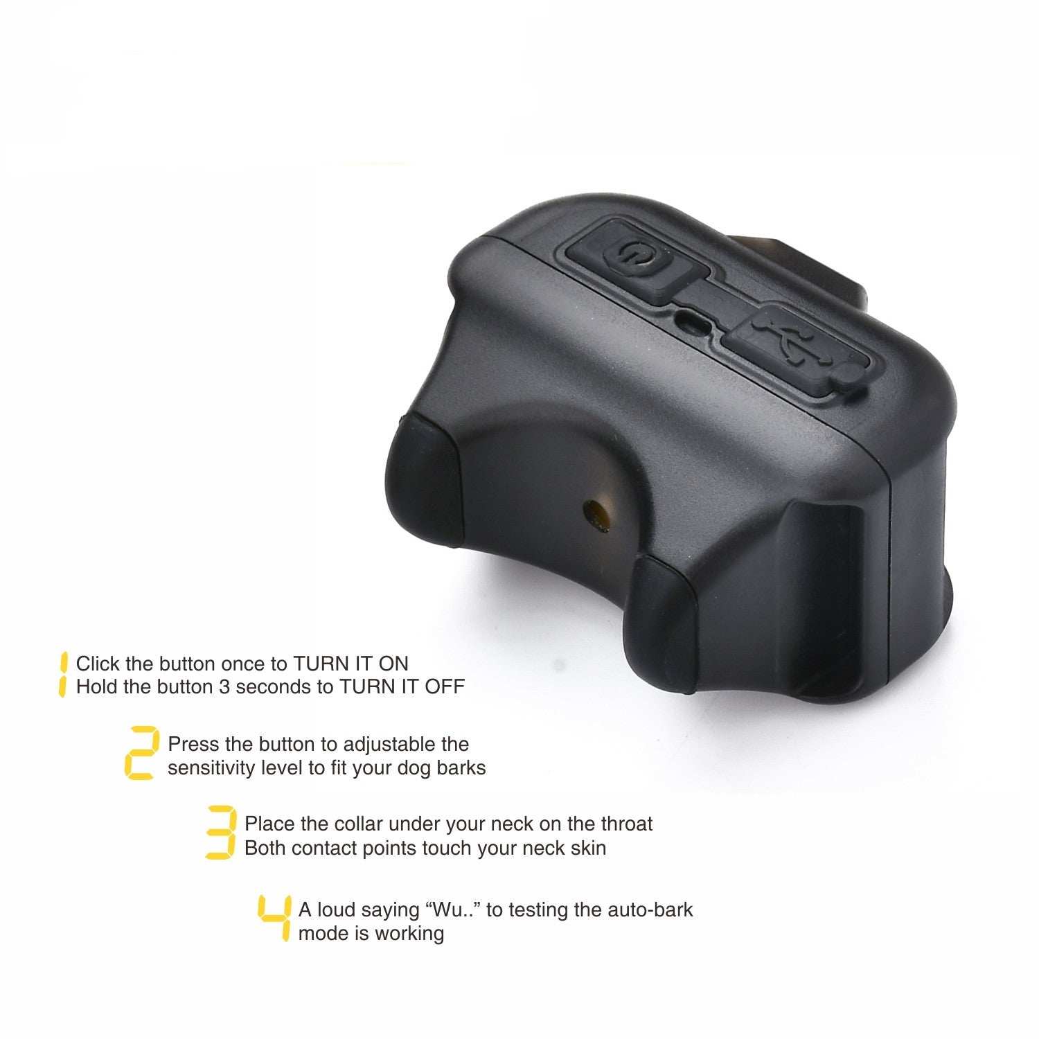 Automatic Anti-Barking Stop Training Collar - Small to Large Dogs