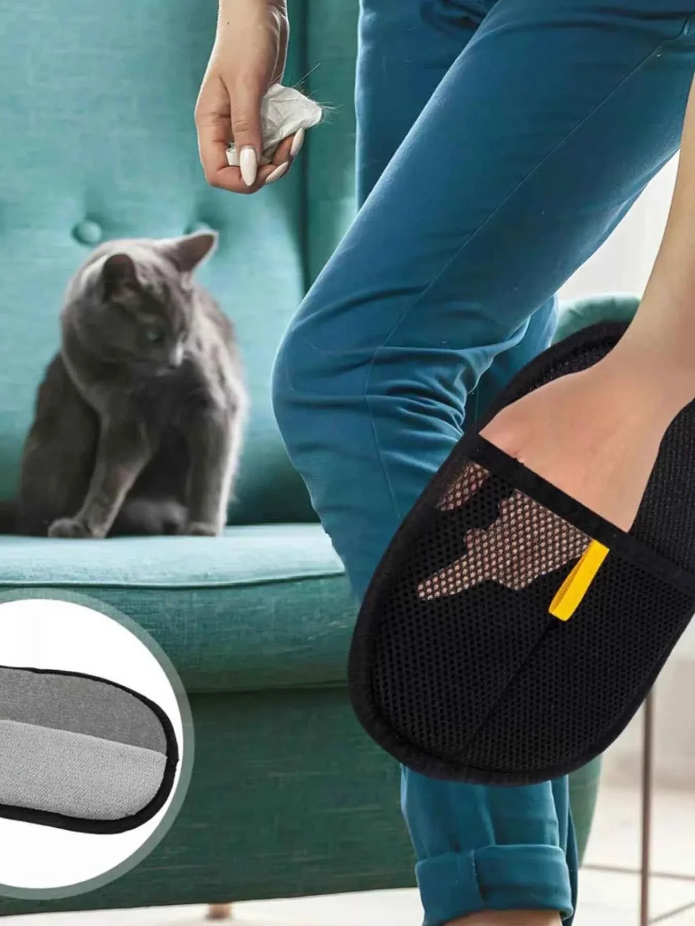Pet Hair Remover - Washable Glove-Shaped Cleaner